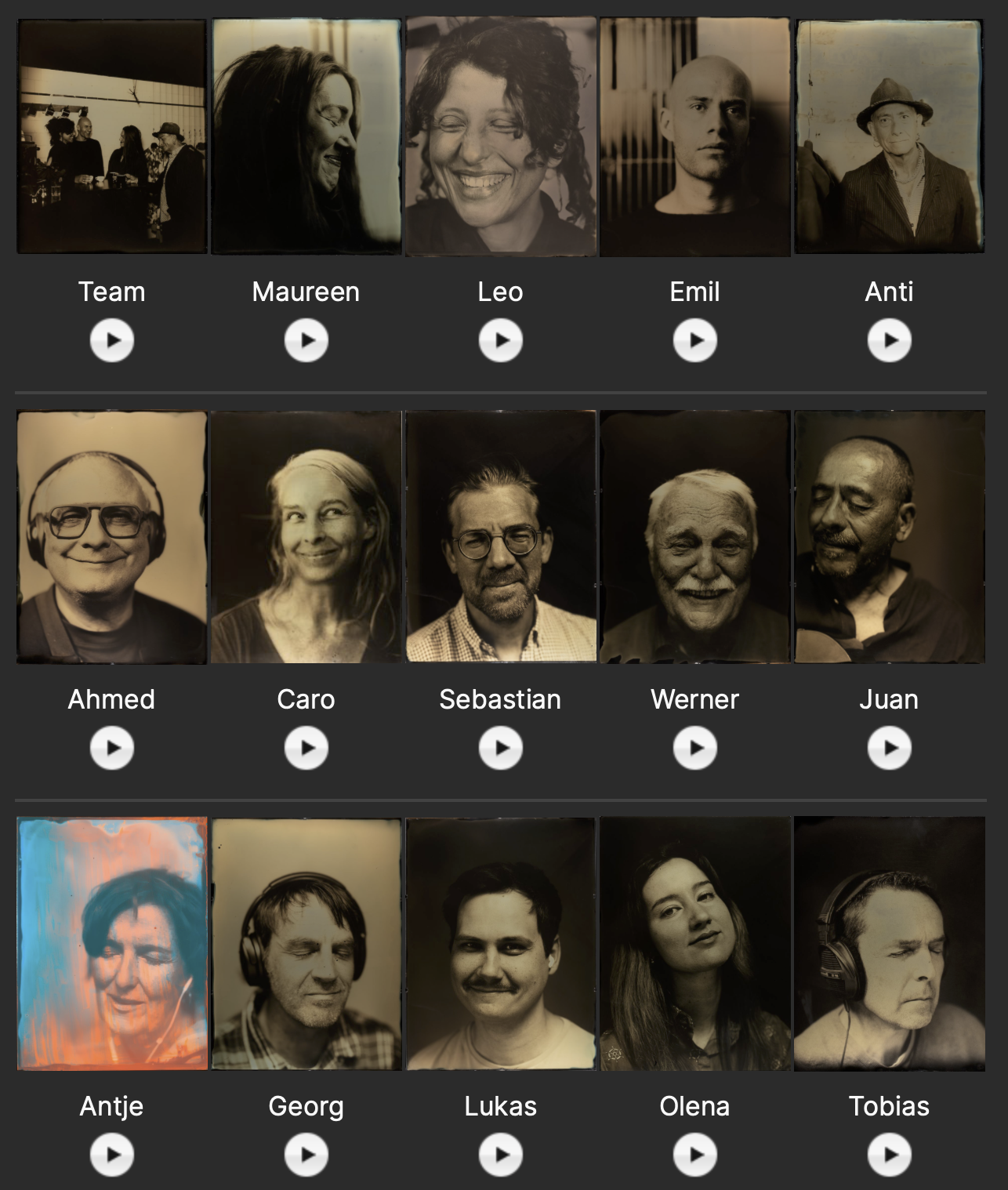 Listen Projekt (Begonnen mit der Altonale 2025)